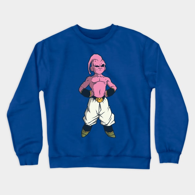 Kid Boo Crewneck Sweatshirt by Cartoonime Stoner